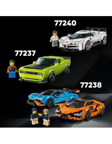 LEGO SPEED CHAMPIONS 77238 Lamborghini Revuelto y Huracán STO