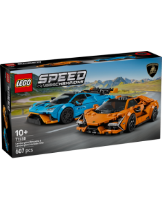 LEGO SPEED CHAMPIONS 77238 Lamborghini Revuelto y Huracán STO