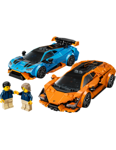 LEGO SPEED CHAMPIONS 77238 Lamborghini Revuelto y Huracán STO 2