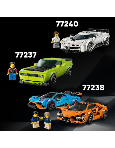 LEGO SPEED CHAMPIONS 77240 Hiperdeportivo Bugatti Centodieci