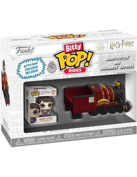 FUNKO BITTY POP! Rides Harry Potter w/Hogwarts Express 2,5 cm