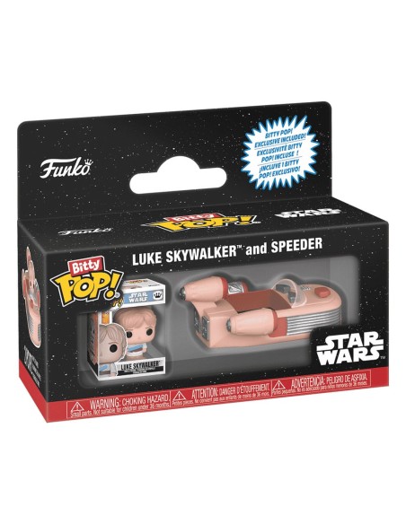 FUNKO BITTY POP! Rides Luke Skywalker and Speeder