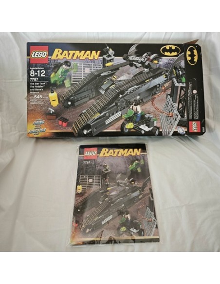 LEGO (SEGUNDA MANO) DC 7786 The Batcopter: The Chase for the Scarecrow