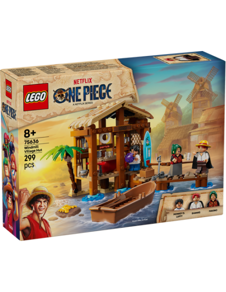 LEGO ONE PIECE 75636 Cabaña del Pueblo Molino