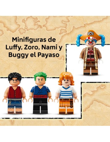 LEGO ONE PIECE 75637 Carpa de Circo de Buggy el Payaso