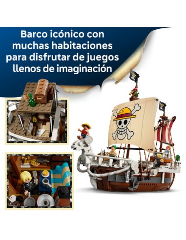 LEGO ONE PIECE 75639 Barco Pirata Going Merry