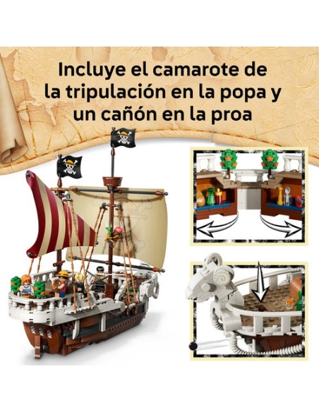 LEGO ONE PIECE 75639 Barco Pirata Going Merry