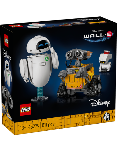 LEGO DISNEY PIXAR 43279 WALL-E y EVE