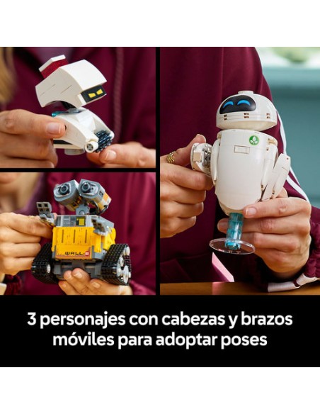 LEGO DISNEY PIXAR 43279 WALL-E y EVE