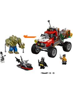LEGO (SEGUNDA MANO) 70907 DC THE LEGO BATMAN MOVIE Killer Croc Tail-Gator