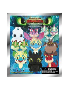 Como entrenar a tu dragón Colgantes llavero PVC 3D Serie 1