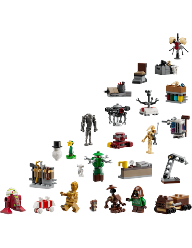 LEGO STAR WARS 75418 Calendario de Adviento 2025
