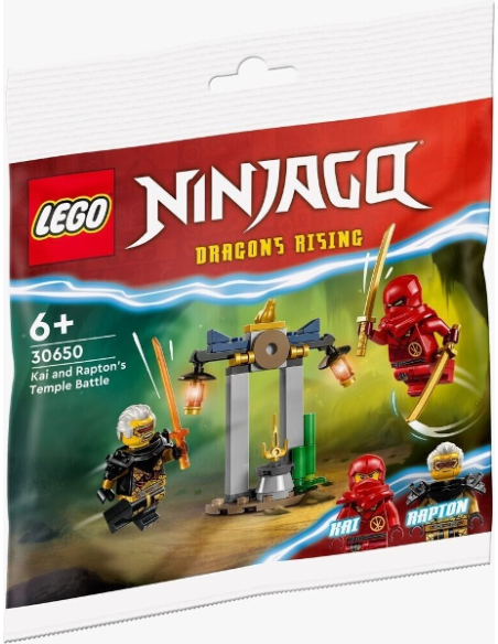 LEGO NINJAGO 30650 Kai and Rapton's Temple Battle Polybag