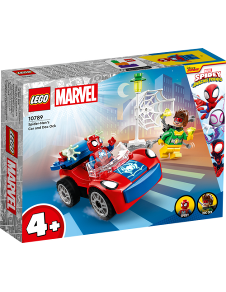 LEGO MARVEL SPIDEY 10789 Coche de Spider-Man y Doc Ock (+4)