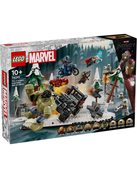LEGO MARVEL 76291 Vengadores Reunidos: Era de Ultrón