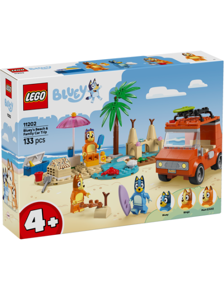 LEGO BLUEY 11202 Excursión Familiar a la Playa de Bluey (+4)