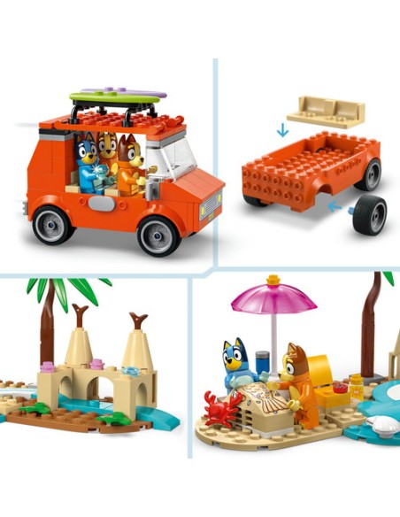 LEGO BLUEY 11202 Excursión Familiar a la Playa de Bluey (+4)