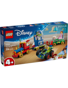 LEGO DISNEY 43264 Tren de Celebración de Toy Story y Coche RC (+4)
