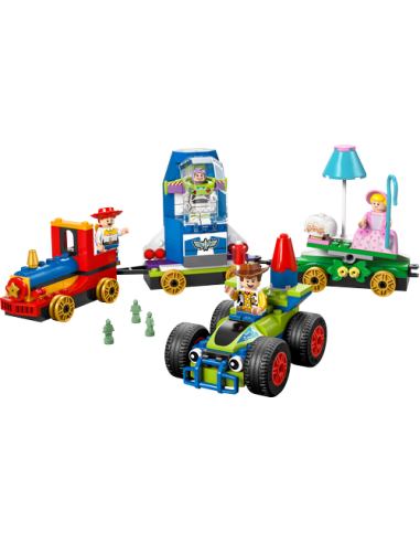 LEGO DISNEY 43264 Tren de Celebración de Toy Story y Coche RC (+4)