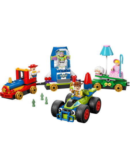 LEGO DISNEY 43264 Tren de Celebración de Toy Story y Coche RC (+4)