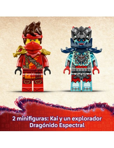 LEGO NINJAGO 71838 Carrera Relámpago en Moto de Kai