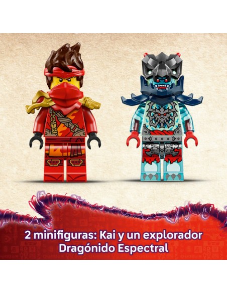 LEGO NINJAGO 71838 Carrera Relámpago en Moto de Kai