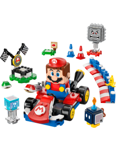 LEGO SUPER MARIO 72043 Mario Kart™ – LEGO® Mario™ interactivo y Kart estándar 2