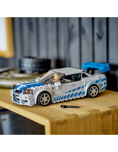 LEGO SPEED CHAMPIONS 76917 Nissan Skyline GT-R (R34) de 2 Fast 2 Furious