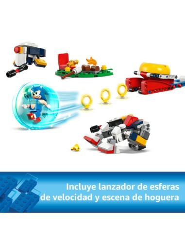 LEGO SONIC 77001 Batalla de Sonic en la Hoguera