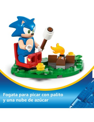 LEGO SONIC 77001 Batalla de Sonic en la Hoguera