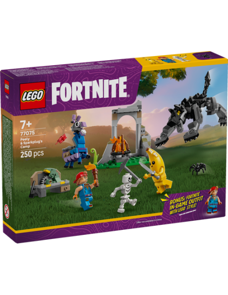 LEGO FORTNITE 77075 Campamento de Banano y Bujía