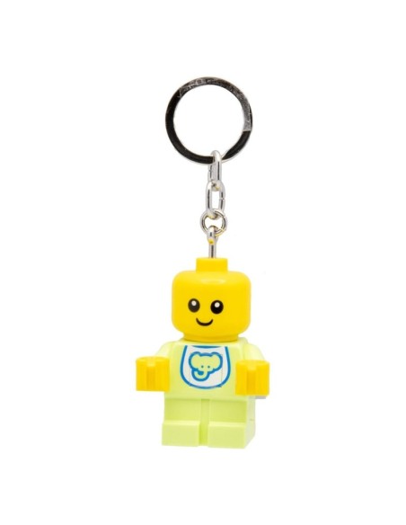 LEGO MINIFIGURAS LLAVERO LINTERNA BEBE 8 CM