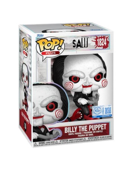 FUNKO POP MOVIES SAW  Vinyl Billy on Tricycle (1824) (Exclusive Edition)