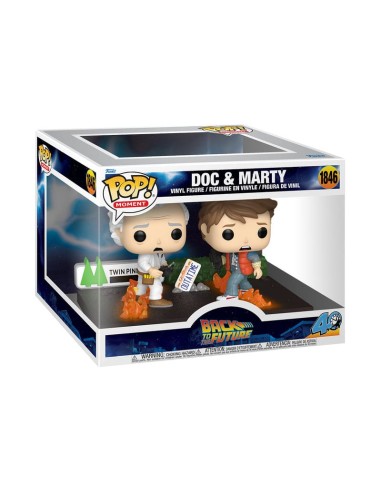 FUNKO POP MOMENTS REGRESO AL FUTURO Doc & Marty (1846)