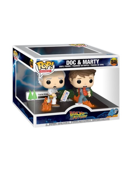 FUNKO POP MOMENTS REGRESO AL FUTURO Doc & Marty (1846)