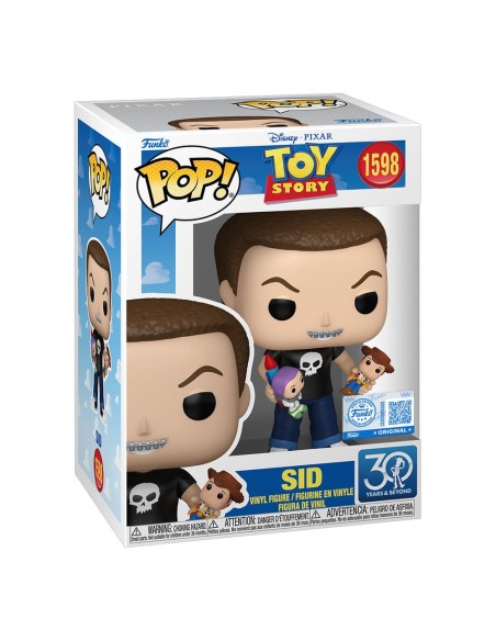 FUNKO POP DISNEY TOY STORY 30th Sid (1598) EXC