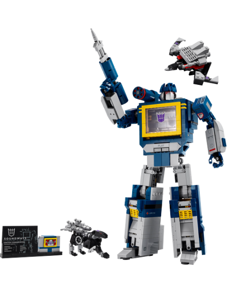 LEGO ICONS 10358 Transformers: Soundwave
