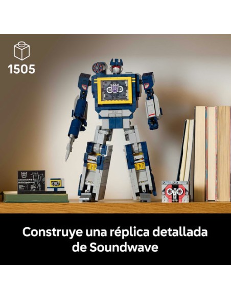 LEGO ICONS 10358 Transformers: Soundwave