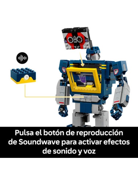 LEGO ICONS 10358 Transformers: Soundwave