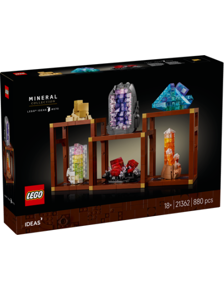LEGO IDEAS 21362 Colección de Minerales