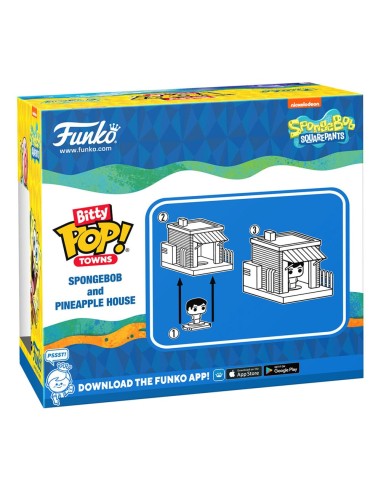 FUNKO BITTY POP! Town Spongebob at Home