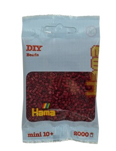 HAMA MINI 501-118 Rojo granate (Maroon red)