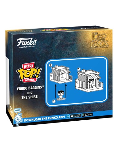 Bitty POP! Towns El señor de los anillos - Frodo at Shire