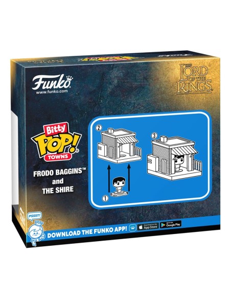 Bitty POP! Towns El señor de los anillos - Frodo at Shire
