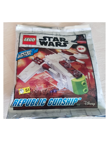 LEGO STAR WARS Republic Gunship - Mini foil pack