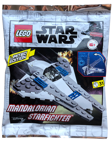LEGO STAR WARS Mandalorian Starfighter - Mini foil pack