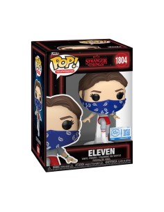 FUNKO POP TELEVISION STRANGER THINGS Eleven with Bandana Floating (1804) EXC