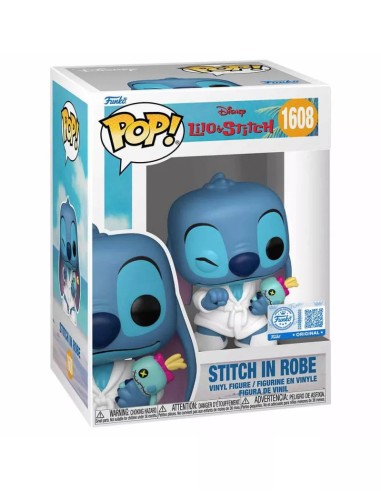 FUNKO POP DISNEY LILO Y STITCH - Stitch in Robe (1608) EXC