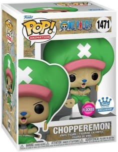 FUNKO POP ANIMATION ONE PIECE - Chopperemon FLOCKED (1471) EXC