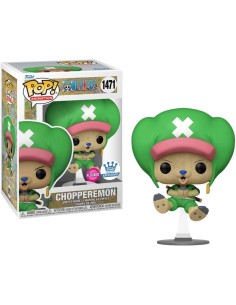 FUNKO POP ANIMATION ONE PIECE - Chopperemon FLOCKED (1471) EXC 2